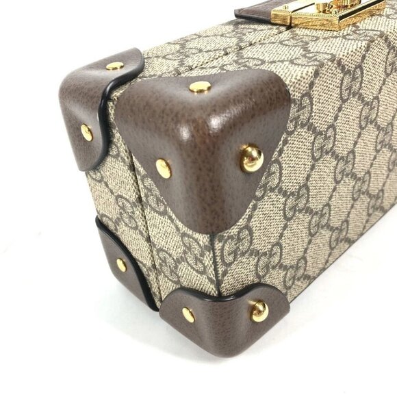 GUCCI 675969 GG Supreme Padlock Case for Apple Watch item case Hand Bag Unused - Picture 10 of 16